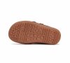 Półbuty D.D.STEP BAREFOOT S063-51483AM CHOCOLATE na rzepy